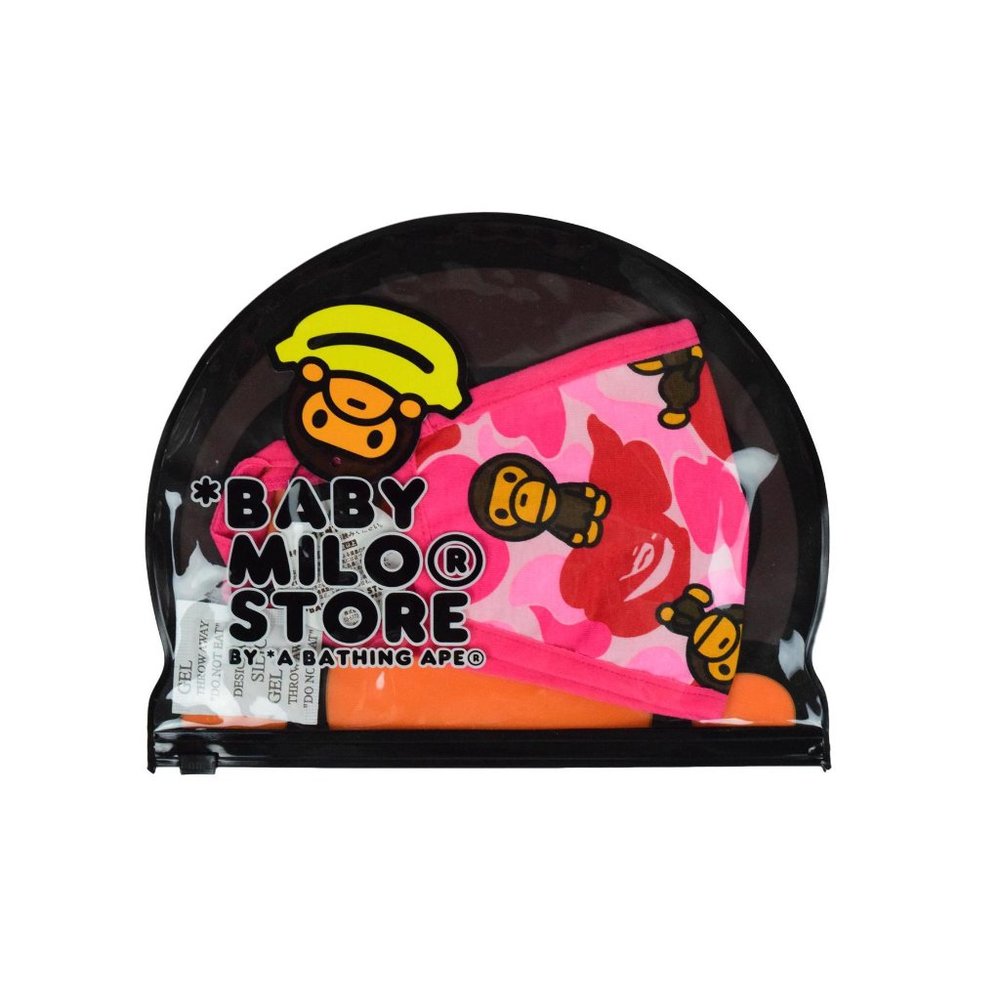 BAPE ABC PINK CAMO MASK